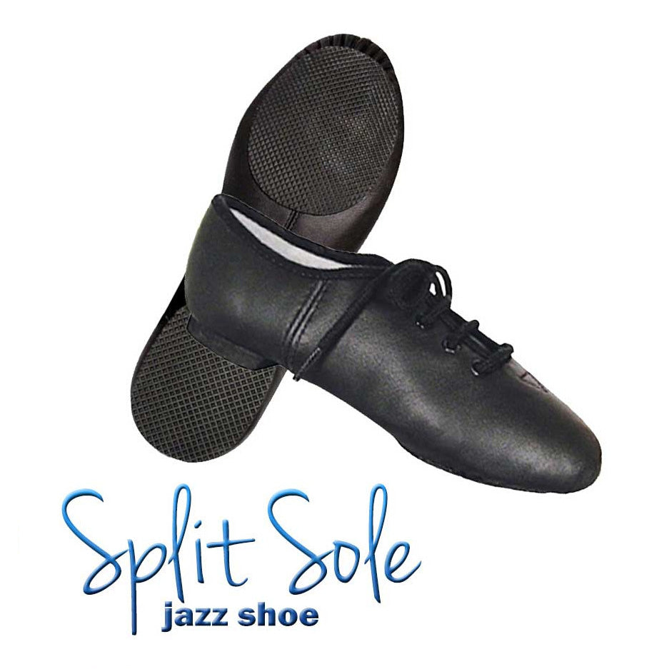 Split-Sole Jazz Shoe (Black)