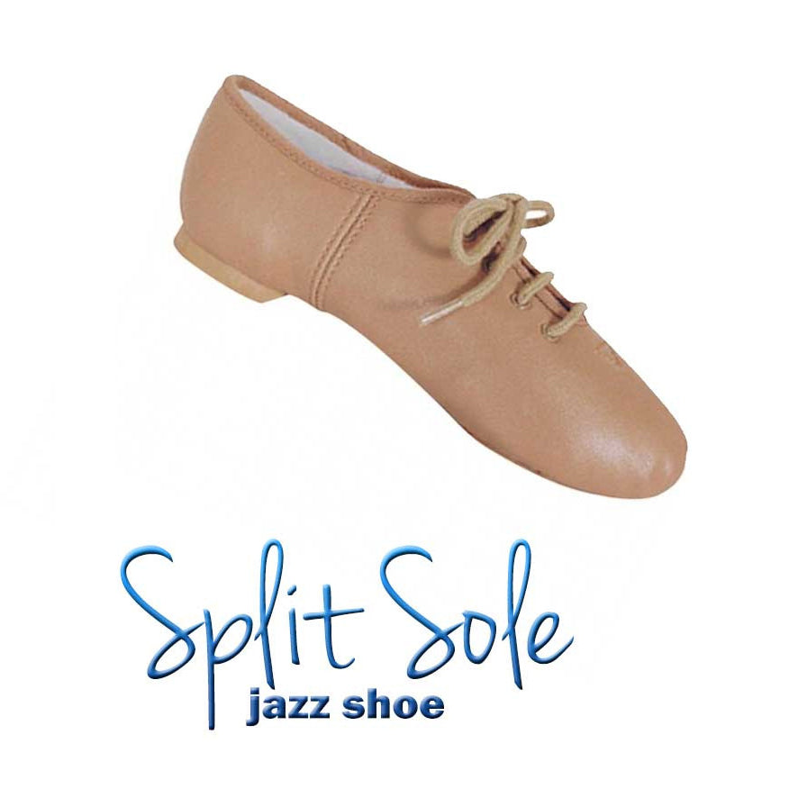 Split-Sole Jazz Shoe (Tan)