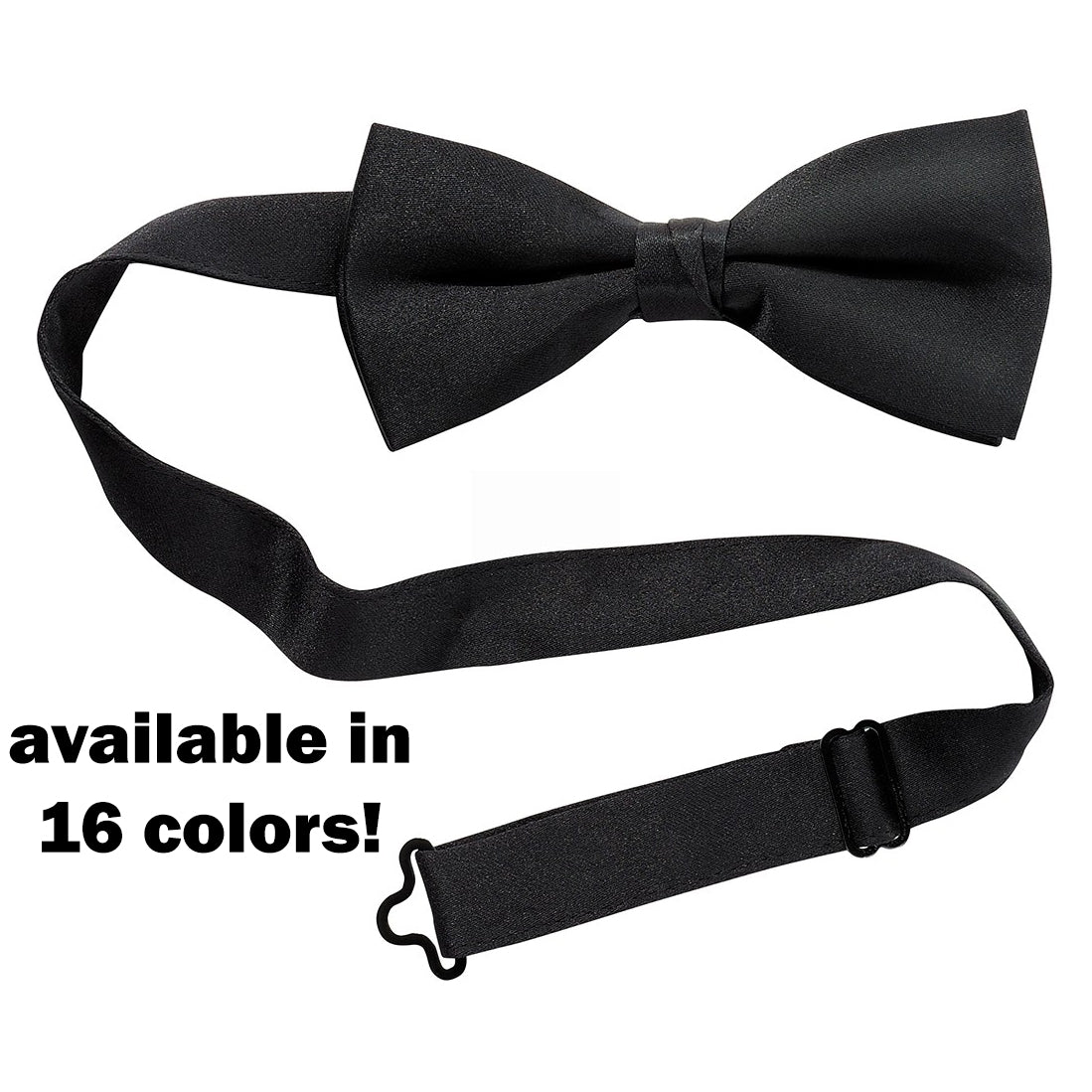 Satin Banded Bow-Tie
