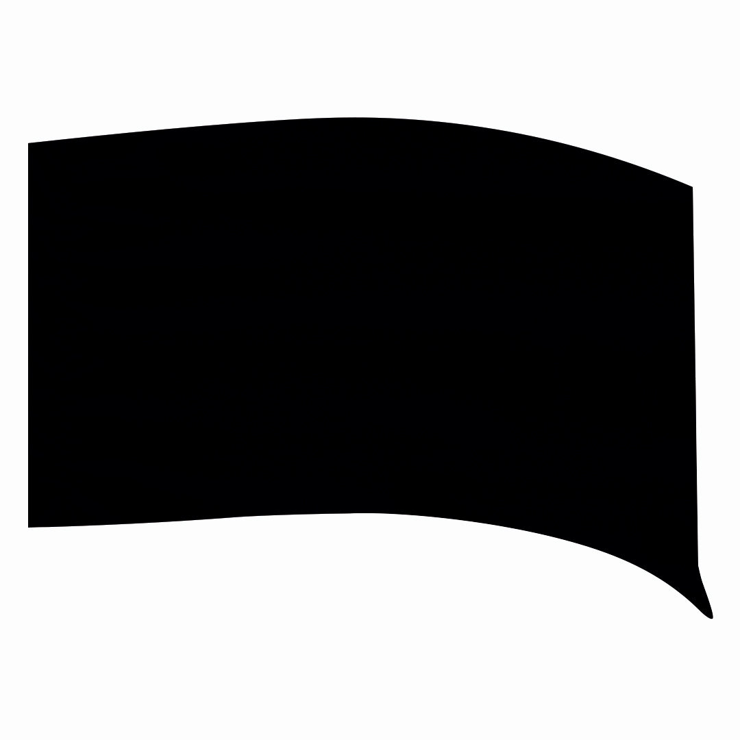 Bandera de seda china de poliéster sólido F7, 91 x 142 cm