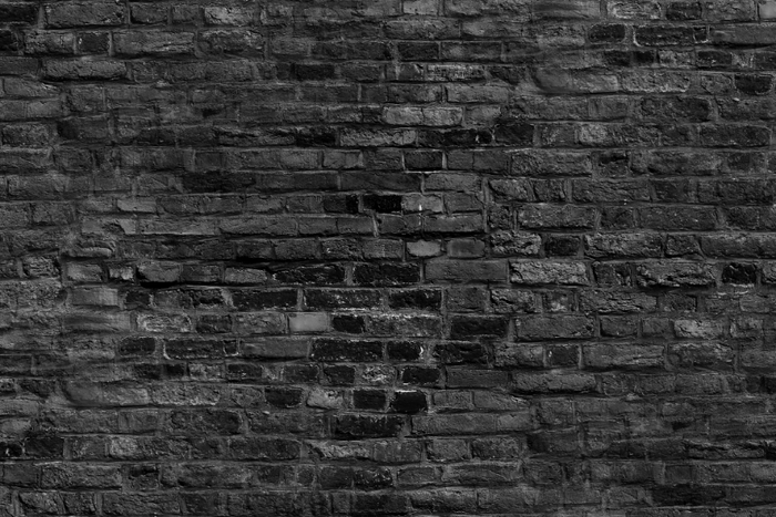 Black Brick Wall