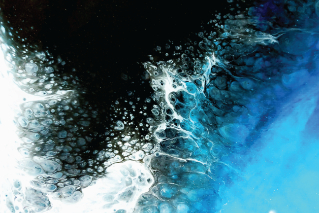 Black White and Blue