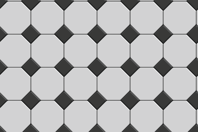 Black and White Tile