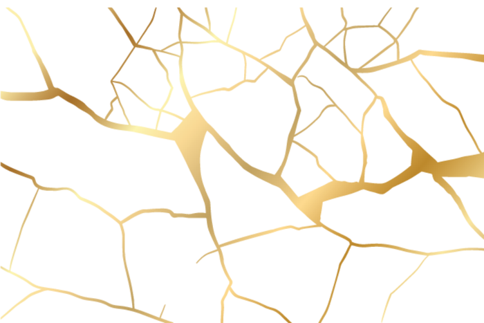 Gold Marbled