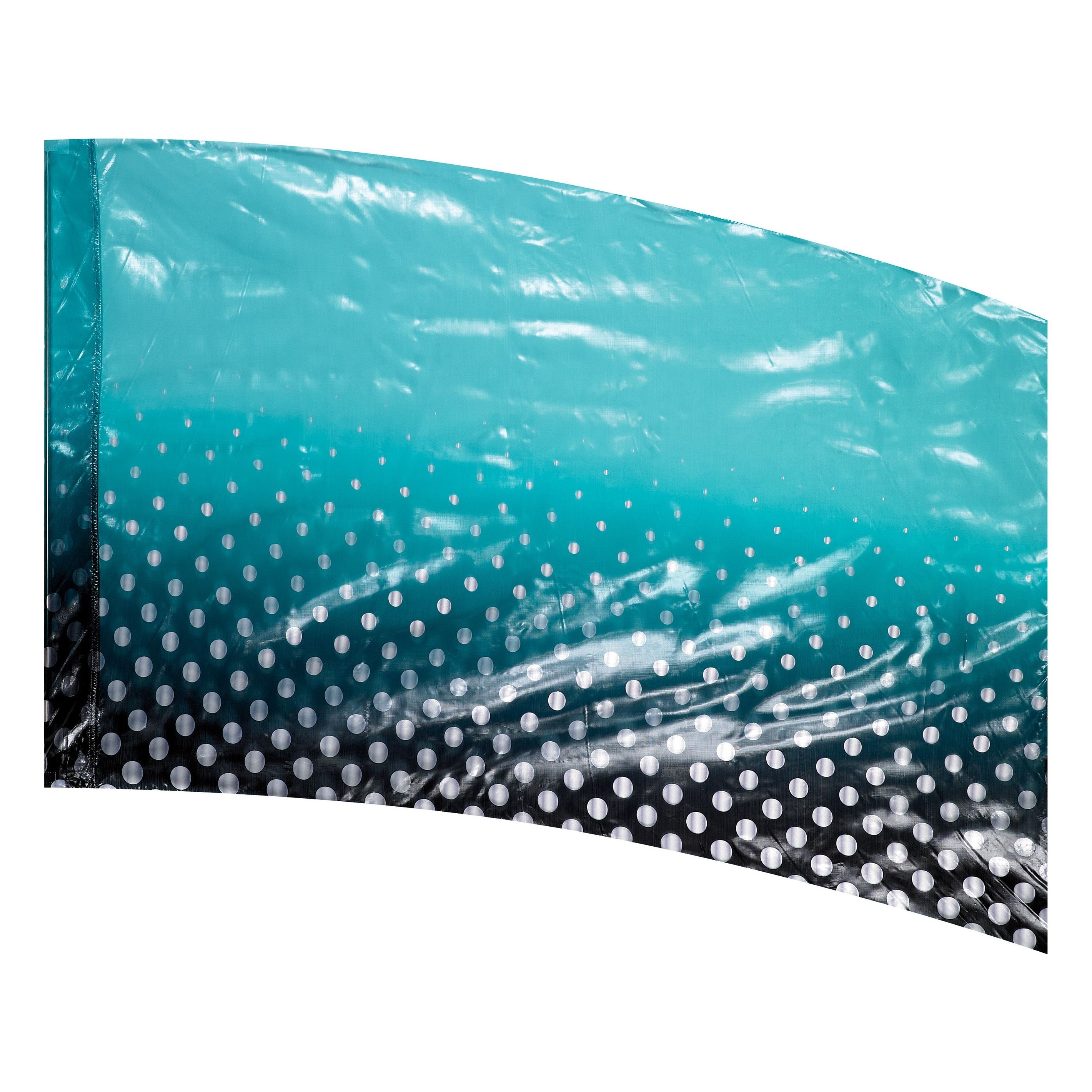 Crystal Clear Lame Texture Flags