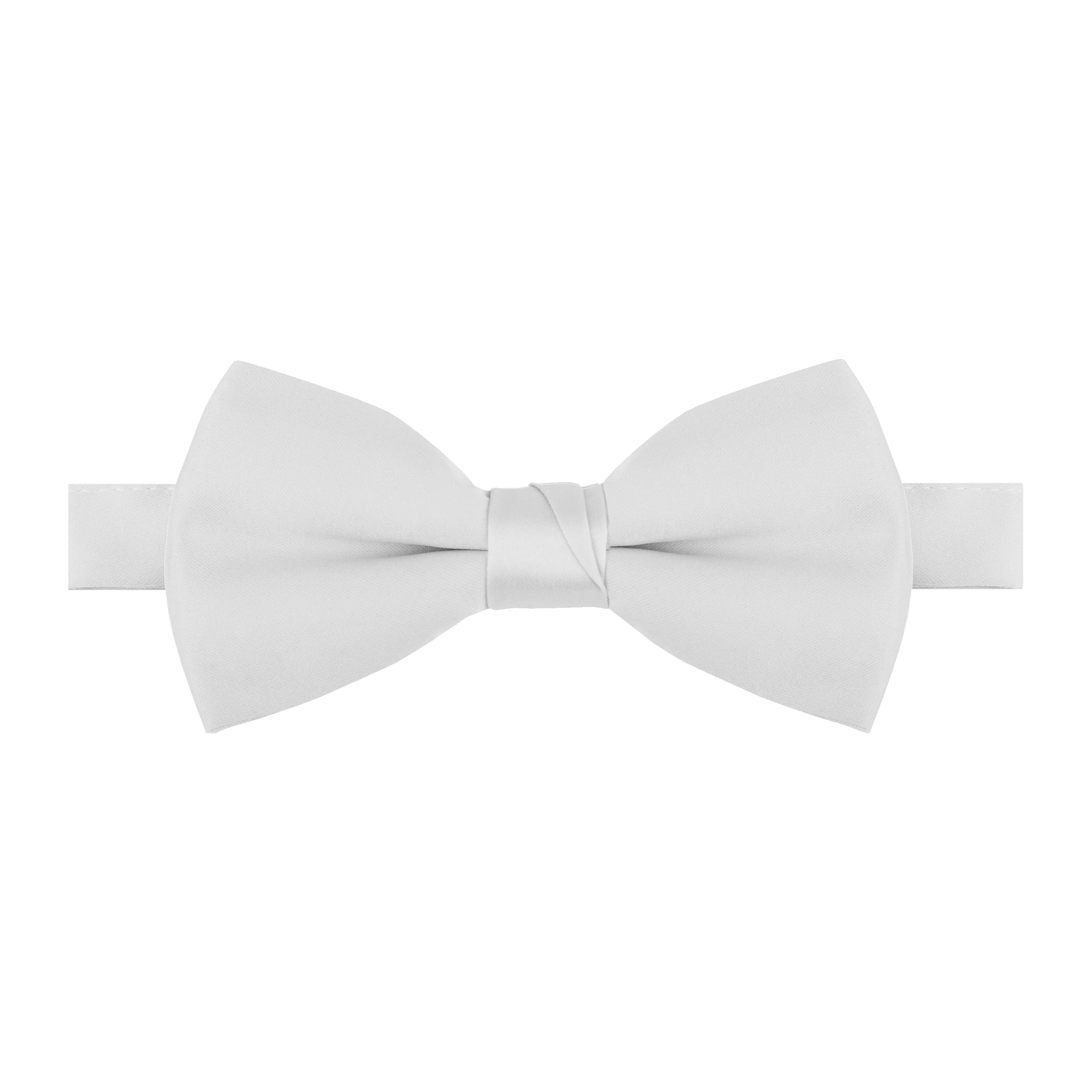 Pajarita con banda de satén