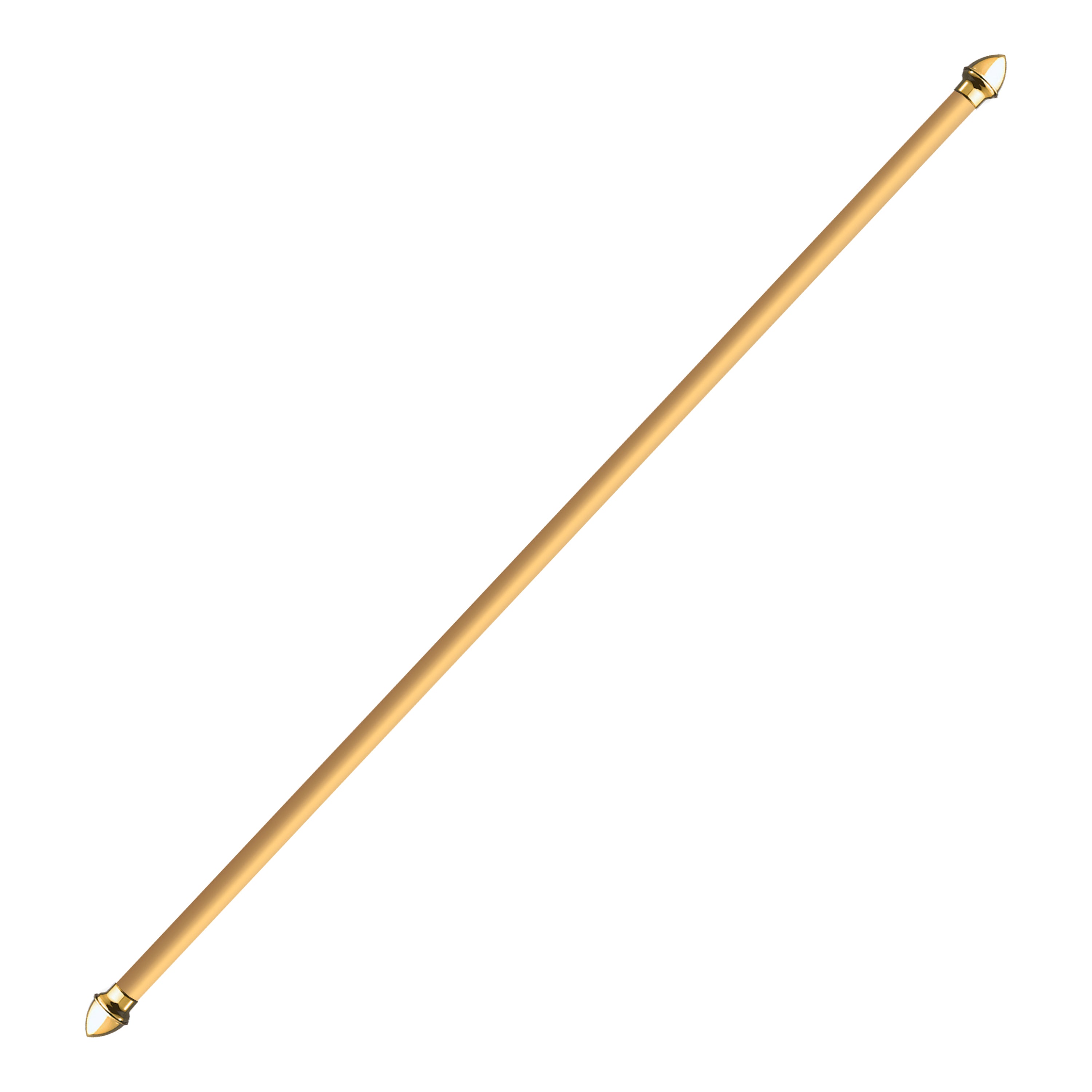 Gold 2-Piece Banner Pole