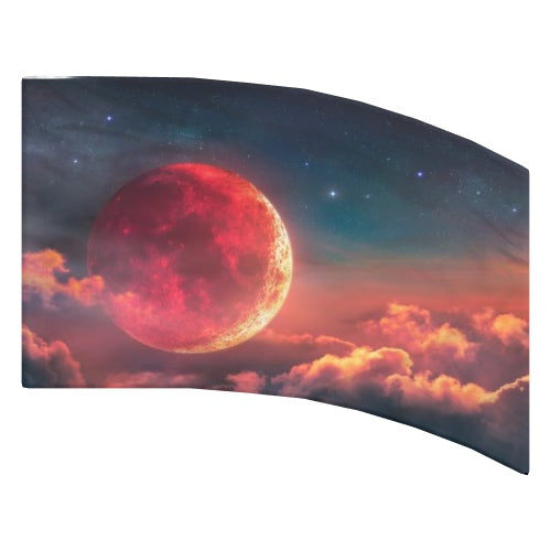 Space Sky Moon - F1 Flag HRL