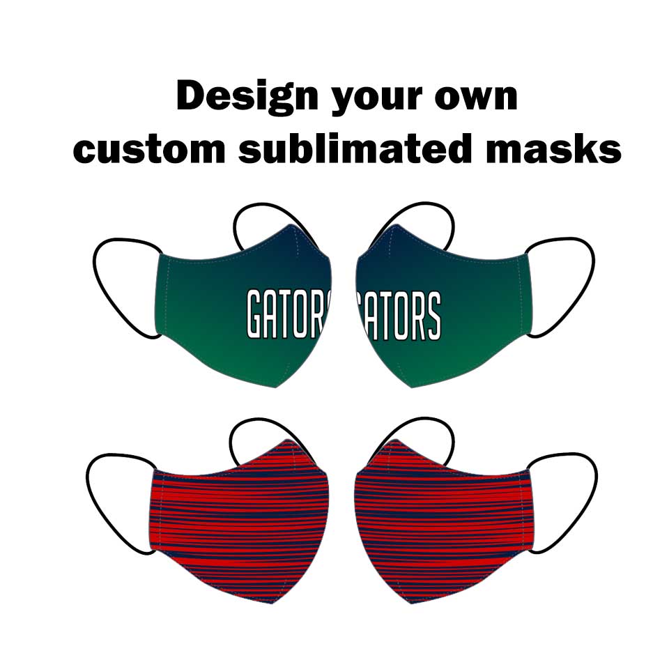 Custom Sublimated Face Masks – American Band
