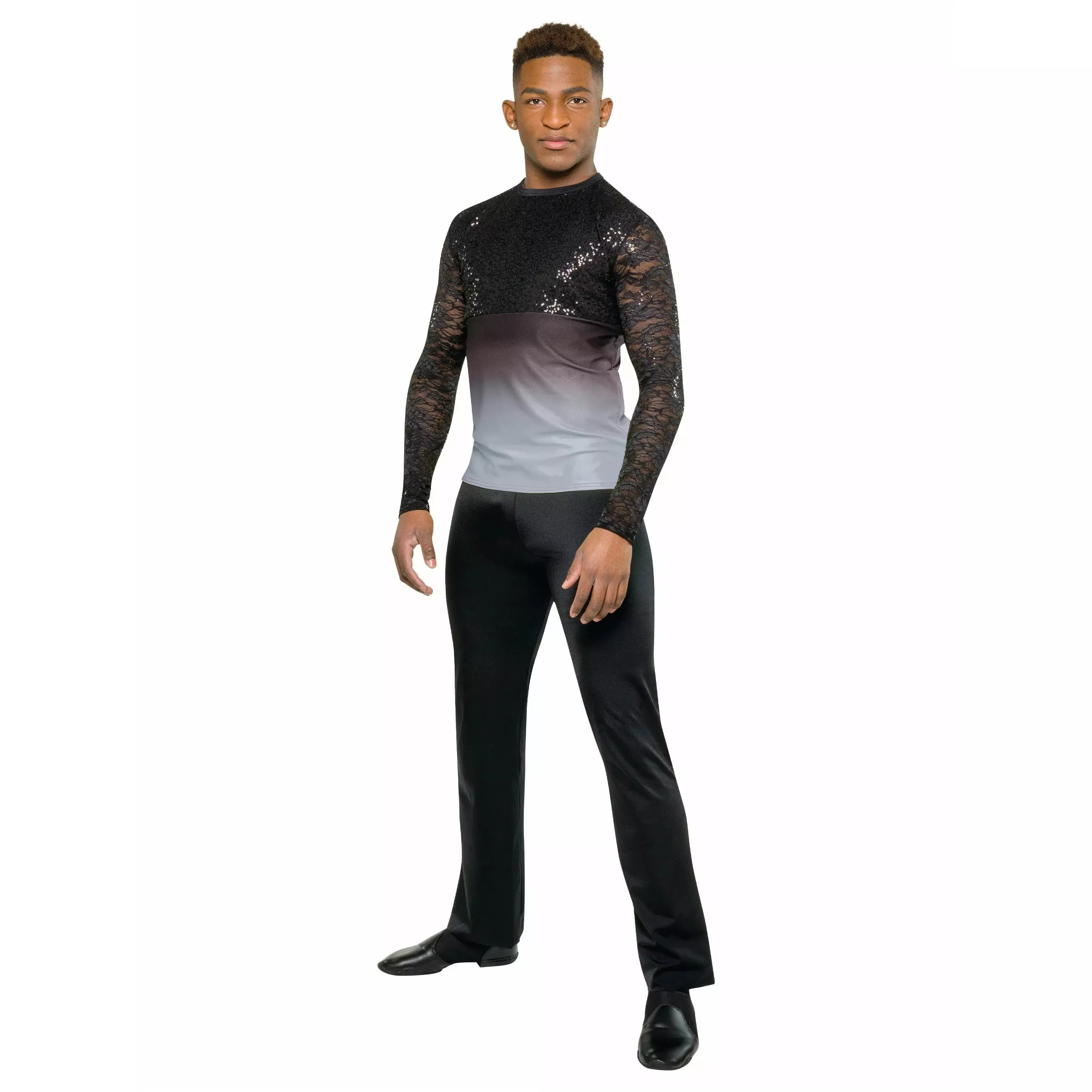 Top masculino giratorio