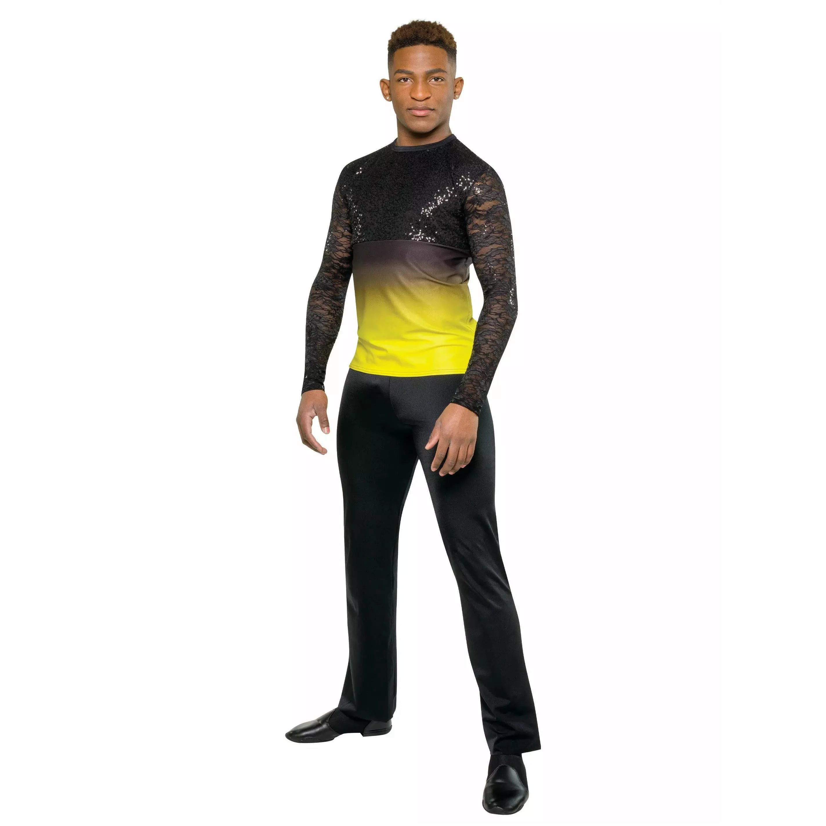 Top masculino giratorio