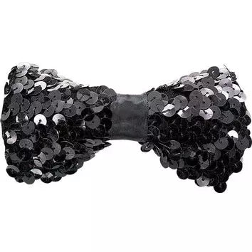 Sequin Bow Tie