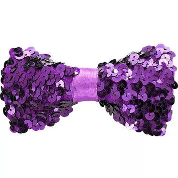 Sequin Bow Tie