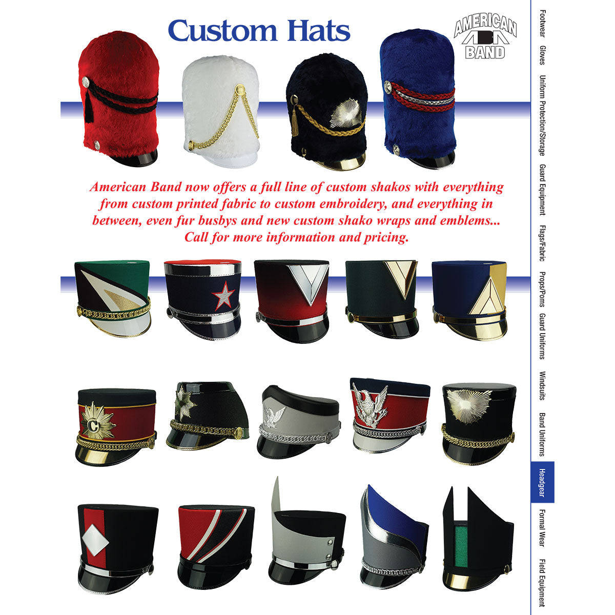 Custom Hat Lining Custom Hats – American Band